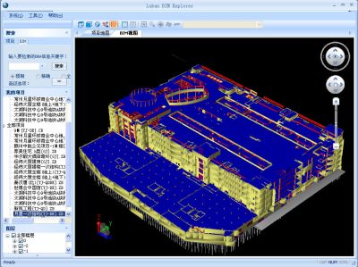 项目整体BIM模型